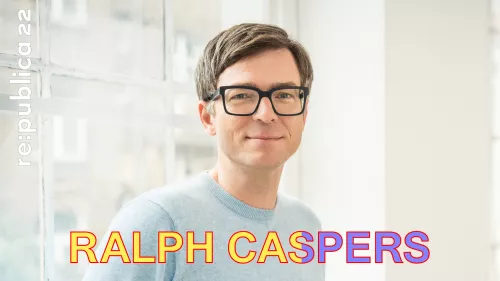 Porträtfoto von #rp22-Speaker Ralph Caspers