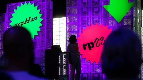 Stage 1 auf der re:publica 2023