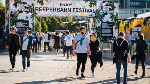 Reeperbahn Festival/Festival Village auf dem Heiligengeistfeld