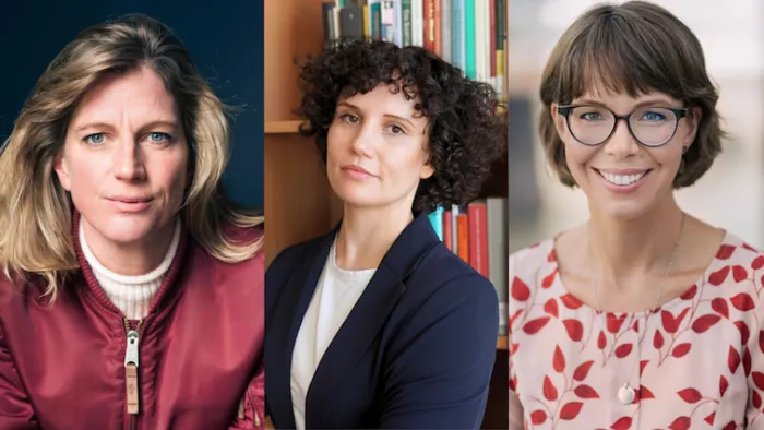 Foto von Maja Göpel, Siri Hummel und Astrid Deilmann