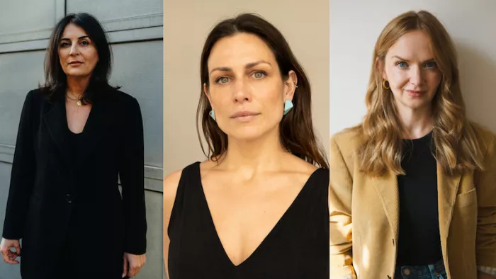 Foto von Düzen Tekkal, Kristina Lunz und Shila Behjat