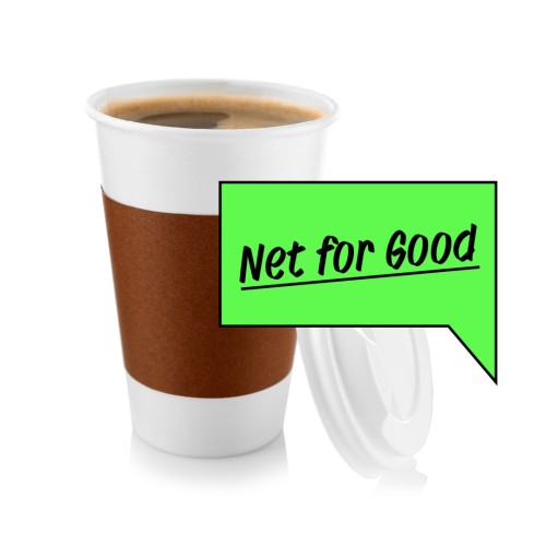 Net for Good: Ein Coffee to go Becher