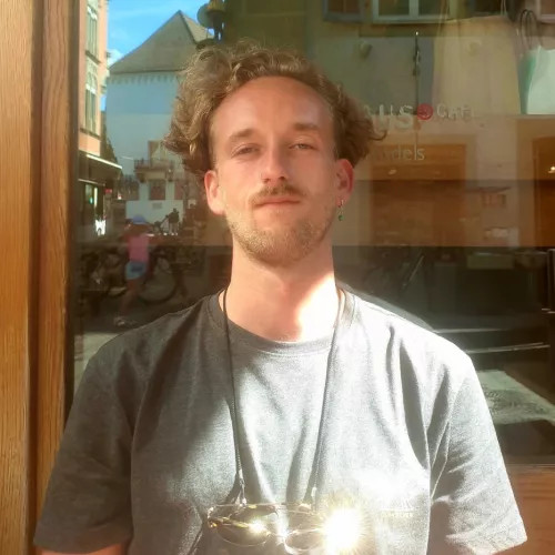 Picture of Francis in the sun.