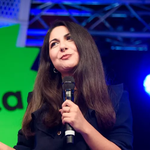 Tahireh Panahi bei der re:publica x Reeperbahnfestival 2023