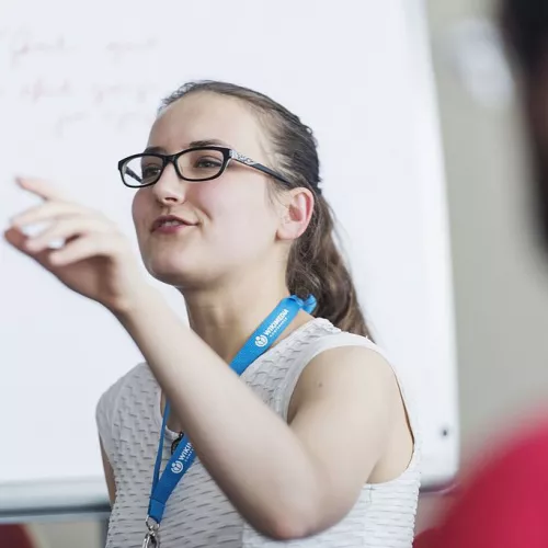 Daria at Wikimedia conference