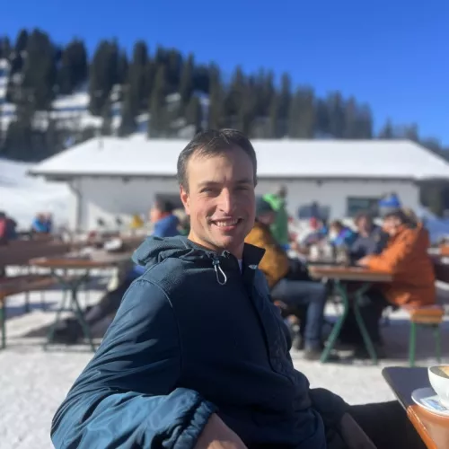 Ich im Skiurlaub im Südtirol