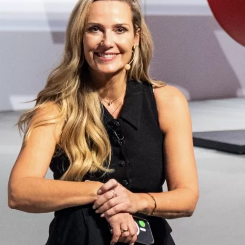 Moderatorin Christiane Stein