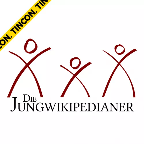 Logo mit drei roten Strichmännchen