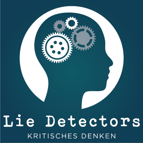 Logo of Lie Detectors with the message 'KRITISCHES DENKEN' - critical thinking 