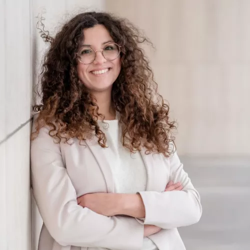 Soraya lächelt