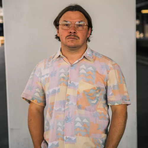 Eine Portrait von Fabian Raith