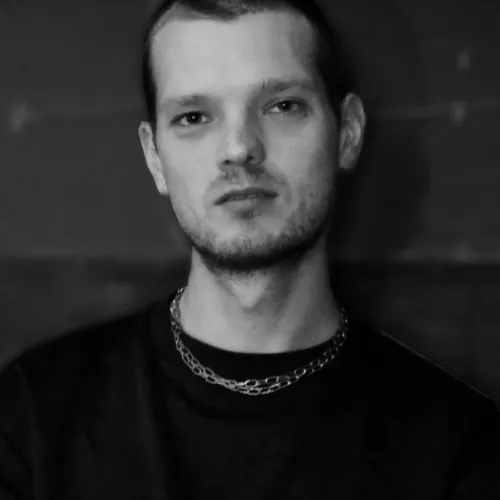 black and white portrait of Martin