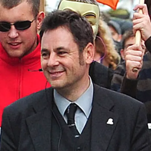 Portrait von padeluun (Ausschnitt aus einem Foto der Demo Freiheit statt Angst von 2009)