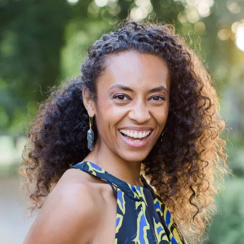 Moderatorin Anne Chebu - Foto: Tanja Kibogo